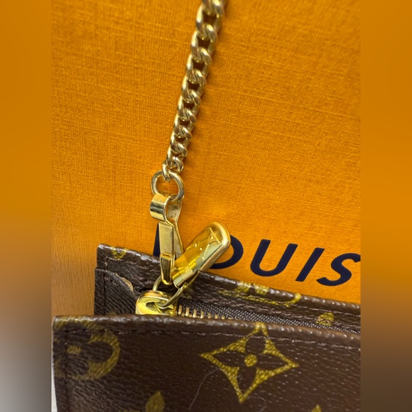 LOUIS VUITTON-VI0011 Petit Bucket Pochette Monogram Canvas - Picture 3 of 10